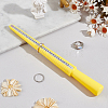 Plastic Ring American Size Sticks TOOL-WH0053-74-4