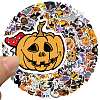 Halloween Themed PVC Waterproof Sticker Labels HAWE-PW0001-042-2