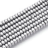 Electroplated Synthetic Non-magnetic Hematite Beads Strands G-T139-61A-1