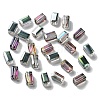 Electroplate Glass Beads EGLA-J023-8x4mm-WLS13-1