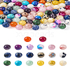 Kissitty 100Pcs 20 Style Natural Mixed Gemstone Beads G-KS0001-07-16