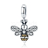 Thailand 925 Sterling Silver European Dangle Charms STER-FF0007-013AS-7