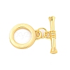 Brass Toggle Clasps KK-A223-02G-1