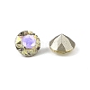 Glass Rhinestone Cabochons GLAA-A018-6mm-001GY-2