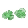 Spray Painted Iron Bead Caps IFIN-Z004-02B-2