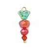 Glass Pendants PALLOY-TA00162-4