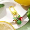 Fruit Resin & Acrylic Pendant Decorations HJEW-JM02987-04-2