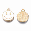 Alloy Enamel Charms ENAM-S121-165G-RS-3