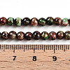 Baking Paint Glass Beads Strands DGLA-N003-4mm-B07-5