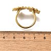 Brass Enamel Cuff Rings for Women RJEW-Q008-14G-02-3