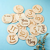 Basswood Milestone Cards WOOD-TA0001-41C-3