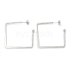 304 Stainless Steel Square Stud Earrings for Women EJEW-M089-06P-4