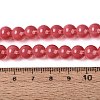Transparent Glass Imitation Cat Eye Beads Strands GLAA-Q110-01B-12-4