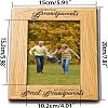 Natural Wood Photo Frames DIY-WH0234-003-2