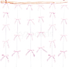 6Pcs Polyester Bowknot Hanging Streamer AJEW-SP0002-71B-1