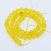 Synthetic Citrine Beads Strands G-C076-12mm-6A-2