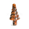Natural Sesame Jasper Carved Pine Tree Figurines Statues for Home Office Desktop Decoration PW-WG68457-09-1