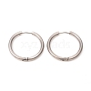 Tarnish Resistant 201 Stainless Steel Huggie Hoop Earrings EJEW-L250-01G-P-2