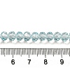 Transparent Baking Paint Glass Beads X1-DGLA-A034-T6mm-D06-4