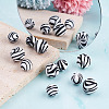 20Pcs 2 Colors Silicone Beads SIL-TA0001-07C-3