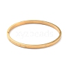 3Pcs 3 Color Ion Plating(IP) 304 Stainless Steel 12 Constellations Bangles for Women BJEW-B055-03-2
