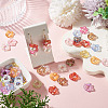 Plated UV Transparent Acrylic Beads FIND-TAC0035-52-7