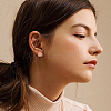 12Pcs 304 Stainless Steel Cuff Earrings EJEW-HS0001-27-6