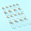 24Pcs 4 Styles Glass Bottle CON-FS0001-17-9