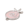 Christmas Theme Rack Plating Alloy Enamel Pendants PALLOY-O109-30P-3