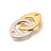 304 Stainless Steel Linking Rings STAS-D288-01C-GP-2