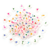 Transparent Clear Acrylic Beads MACR-YW0001-24-1