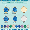 Unicraftale 20Pcs 10 Styles Resin Pendants RESI-UN0001-04-5