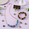 80Pcs 61G Acrylic Imitation Gemstone Beads MACR-TADJ0001-10C-5