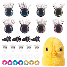   20Pcs Acrylic Doll Eyelashes DOLL-PH0001-44