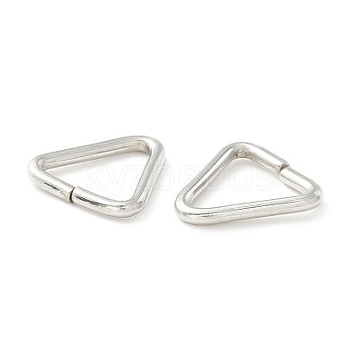 Non-Tarnish 201 Stainless Steel Triangle Linking Ring STAS-M294-01P-04-1