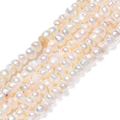 Natural Cultured Freshwater Pearl Beads Strand PEAR-N015-03B-1
