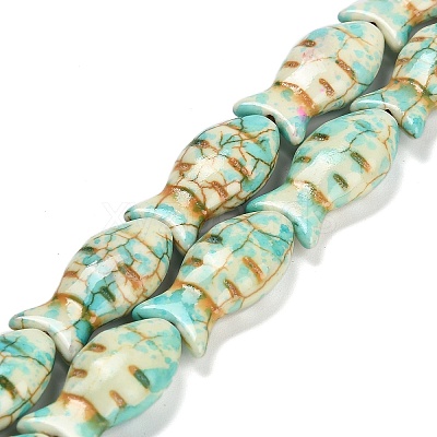 Synthetic Turquoise Beads Strands TURQ-F019-01I-1