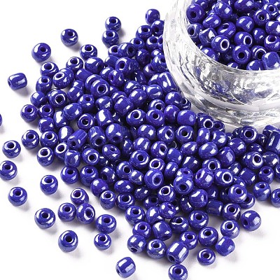 6/0 Glass Seed Beads SEED-A012-4mm-128-1