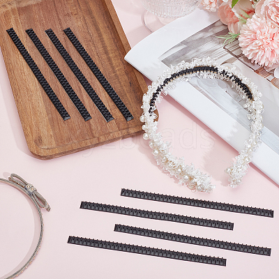 22Pcs Plastic Firm Headband Non-slip Strip DIY-CY0003-03A-1