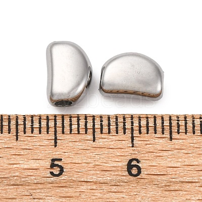 304 Stainless Steel Beads STAS-C128-02A-P-1