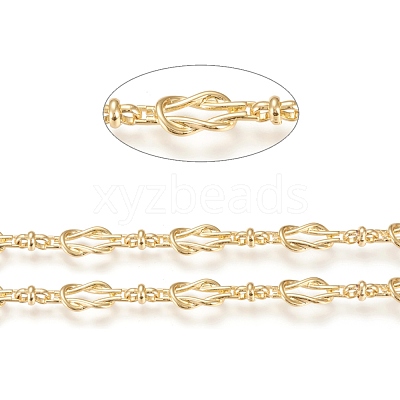 Handmade Alloy & Brass Byzantine Chains CHC-M019-04G-RS-1