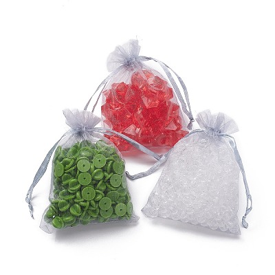 Organza Gift Bags with Drawstring X1-OP-R016-9x12cm-05-1