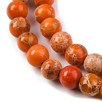 Dyed Natural Regalite/Imperial Jasper/Sea Sediment Jasper Beads Strands G-B124-C02-08-1