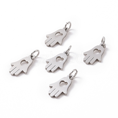 Non-Tarnish 304 Stainless Steel Pendants LS-STAS-Q201-T453S-1