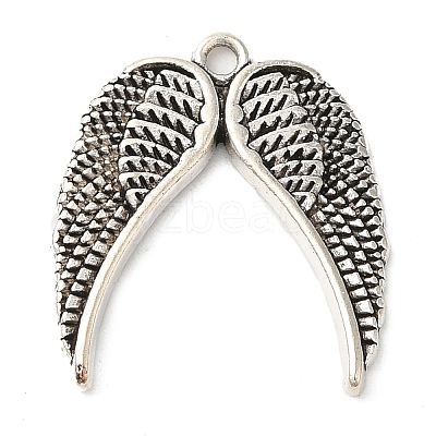 Tibetan Style Zinc Alloy Pendants TIBEP-R334-314AS-RS-1