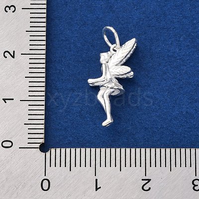 925 Sterling Silver Angel Pendants STER-G045-11S-1