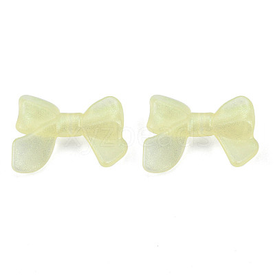 Transparent Luminous Acrylic Beads LS-TACR-T007-11E-1