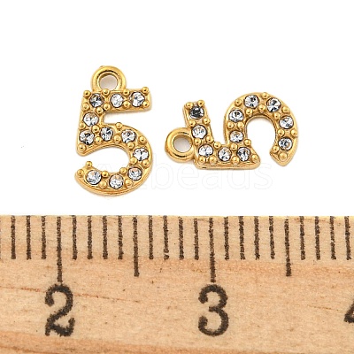 304 Stainless Steel Pendants STAS-L080-002G-05-1