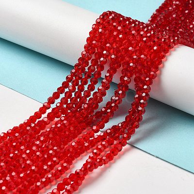 Transparent Glass Beads LS-EGLA-A035-T4mm-D07-1