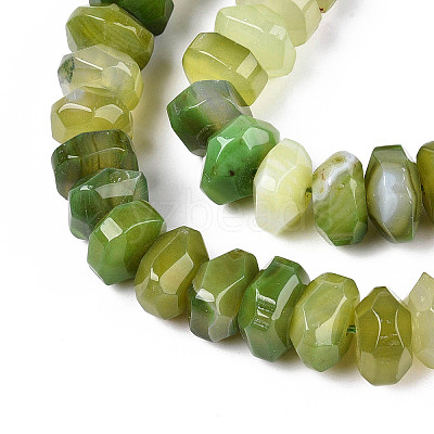 Natural Agate Beads Strands G-N356-01A-17-1